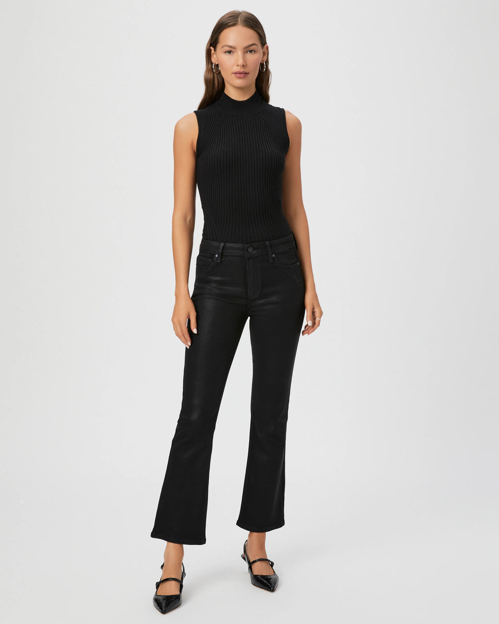 Claudine Pant in Black Luxe Casual Lounge Pants