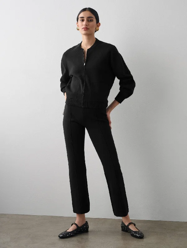 SUPERFINE ORGANIC COTTON KICK FLARE PANT Wide-Legged Palazzos