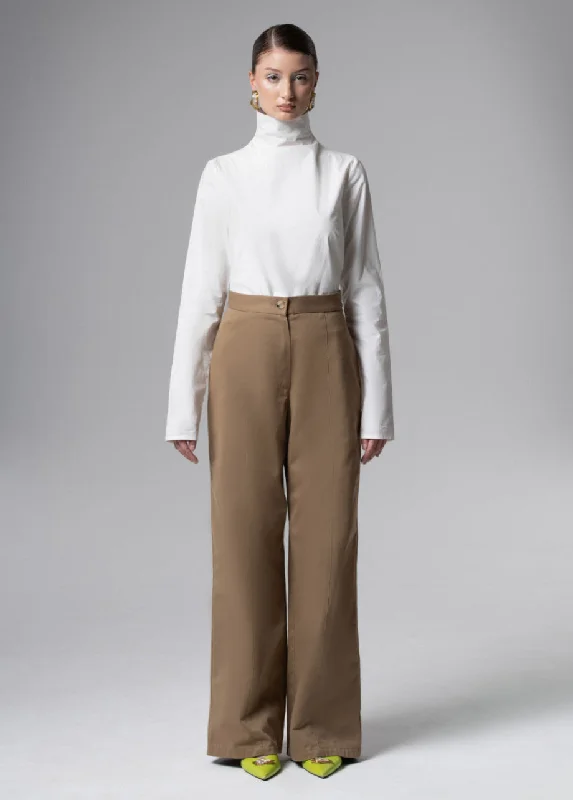 PECAN PANTS Chic Slim Fit Pants