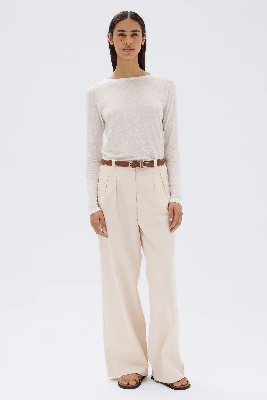 Haven Twill Pant Elegant Trouser Pants