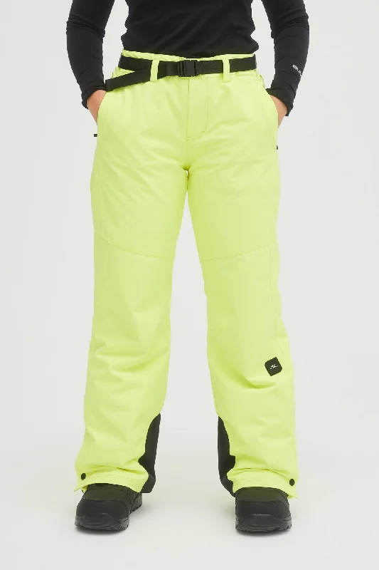 STAR INSULATED PANTS High-Waist Trousers