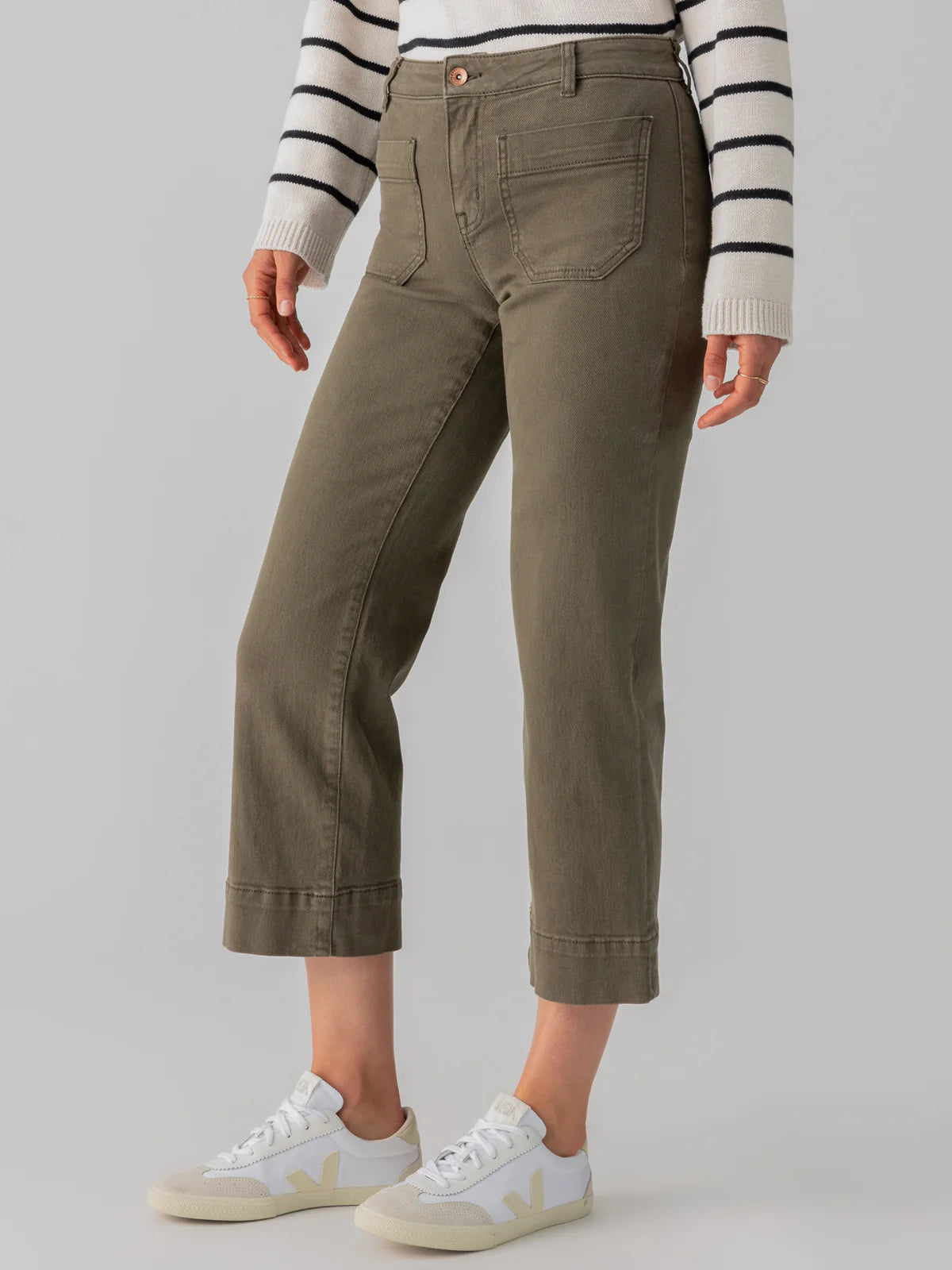 Sanctuary -  The Marine Pant Fashionable Button-Up Pants