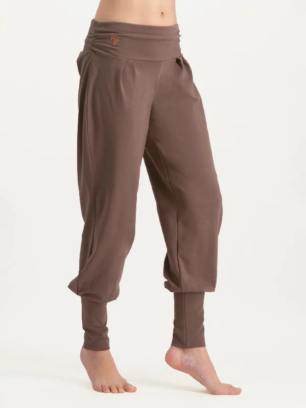 Urban Goddess Dakini Yoga Pants - Clay Classic Pleated Pants