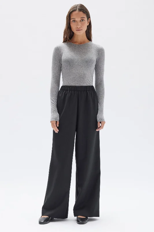 Sigrid Wool Pant Classic Chino Pants