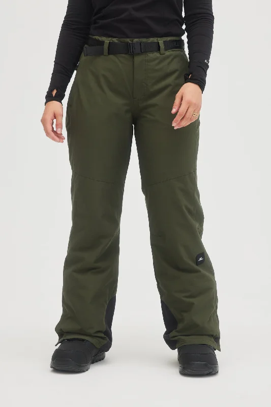 STAR INSULATED PANTS Wide-Legged Palazzos