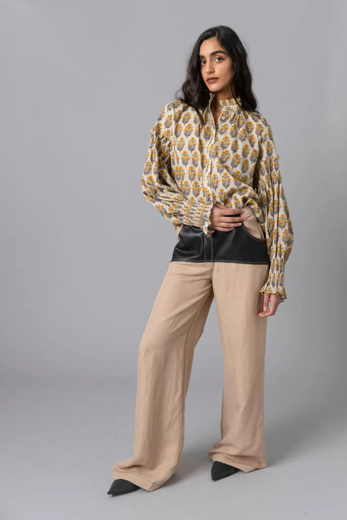 Combo Pant Elegant Wool Trousers