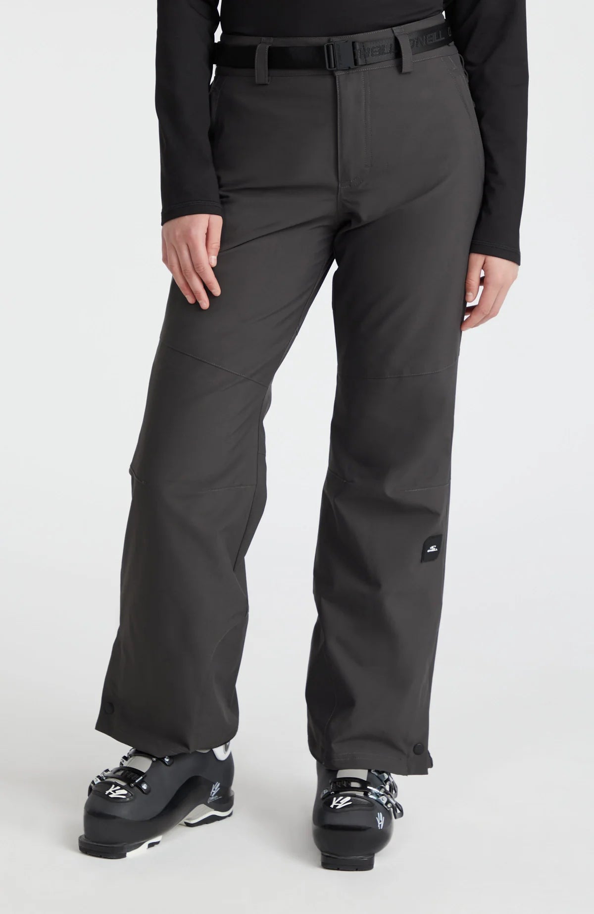 STAR INSULATED PANTS Relaxed High-Waist Trousers