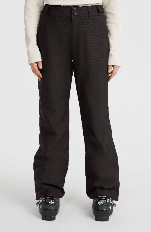 STAR MELANGE REGULAR SNOW PANTS Wide-Legged Palazzos