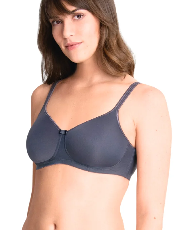 Anita Care Tonya Contour Foam Wire Free Bra, Shadow Blue | Blue Mastectomy T-shirt Bra Modern Contemporary Chic