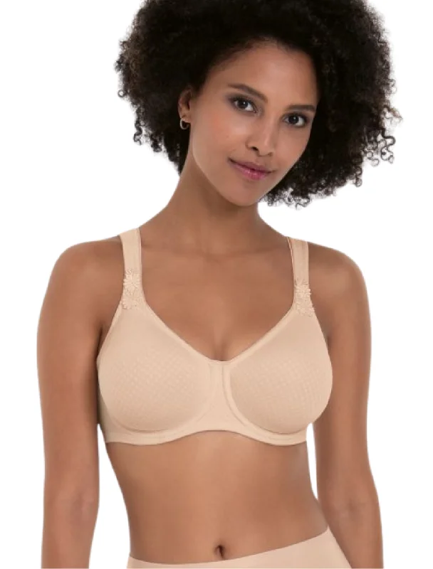 Anita Leni Bra Molded Comfort Bra Smart Rose| Rose Anita Molded Bra | Rose Anita T-Shirt Bras Beaded Sequined Faux Fur