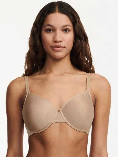 Chantelle C Essential Full Coverage T-Shirt Bra Houndstooth Herringbone Solid