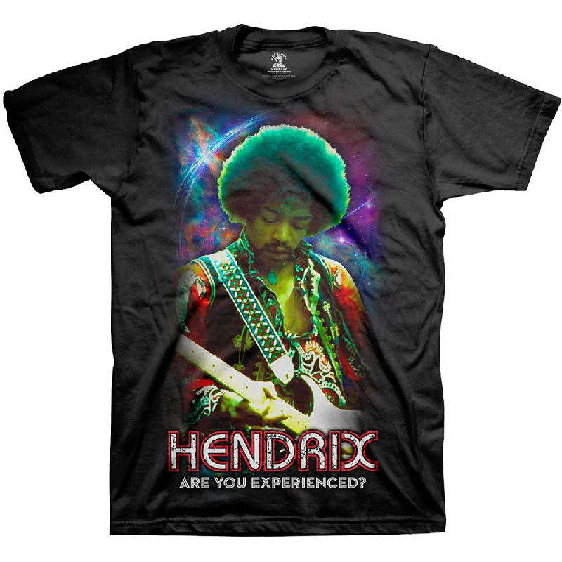 Jimi Hendrix | Official Band T-Shirt | Cosmic Front Pockets Side Pockets Patch Pockets