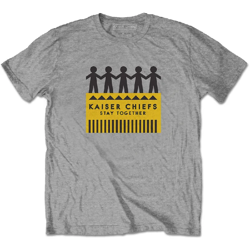 Kaiser Chiefs | Official Band T-Shirt | Paper Dolls Embroidered Appliqued Beaded