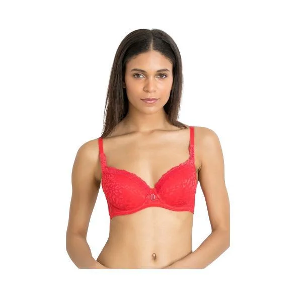 Luxe Lace T-shirt Bra Chenille Brocade Lace