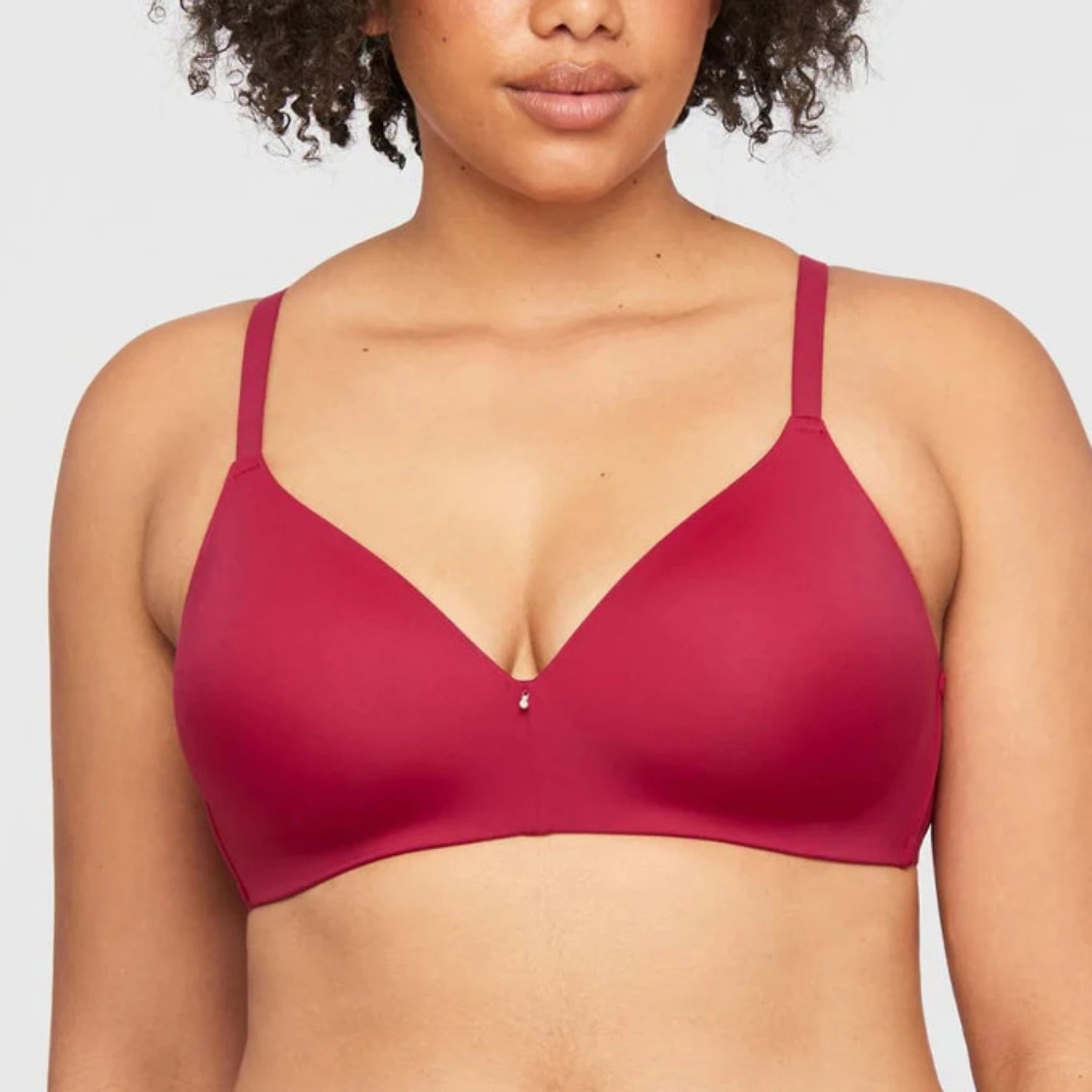 Wire Free T-Shirt Bra 9317 - Raspberry Casual Formal Business