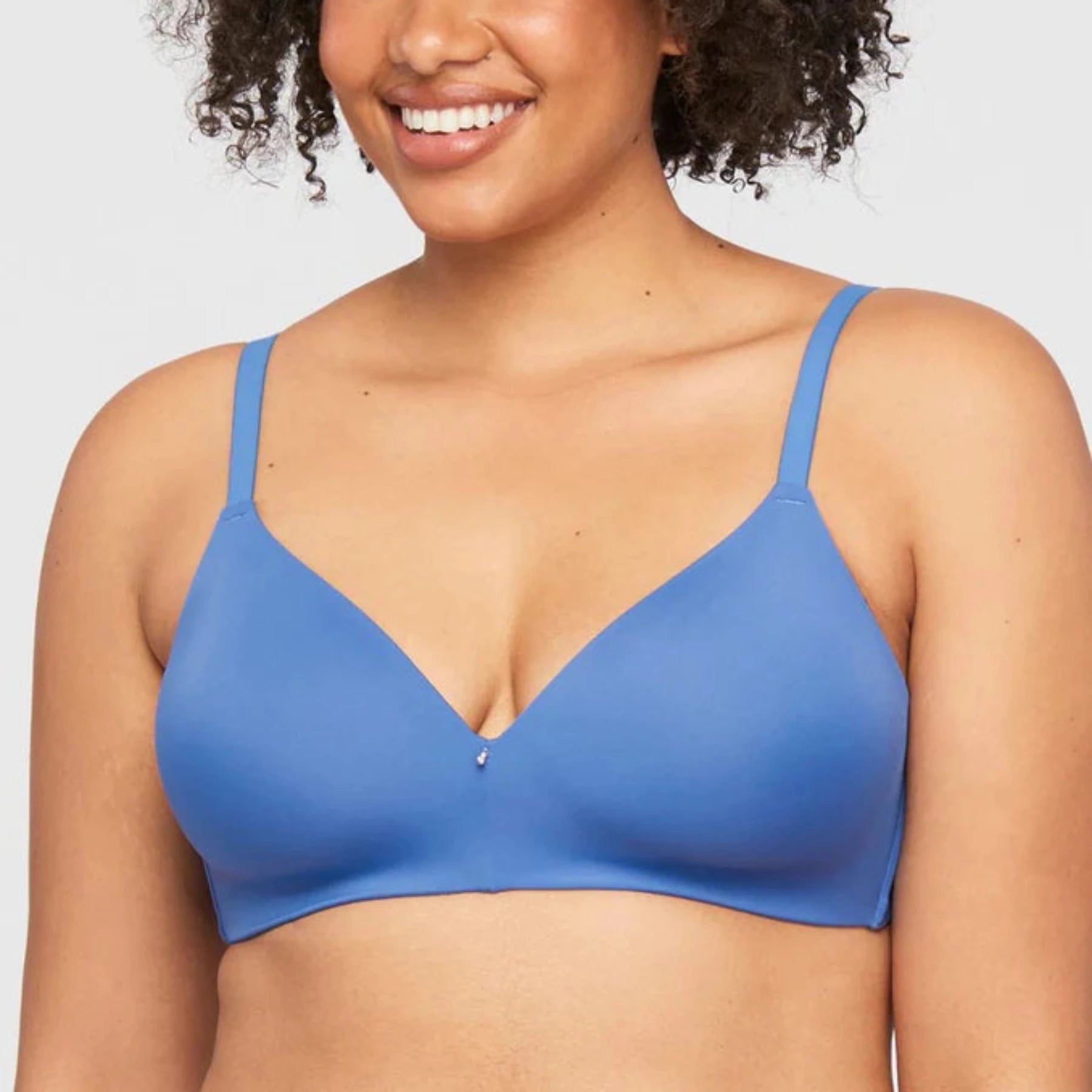 Wire Free T-Shirt Bra 9317 - Riviera Collared T-Shirt Boat Neck A-Line