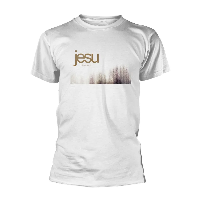 Jesu Unisex T-shirt: Terminus Seamless Knitted Crochet