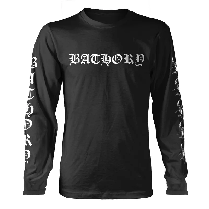 Bathory | Official Band Long Sleeved T-shirt | Logo Cozy Warm Stylish