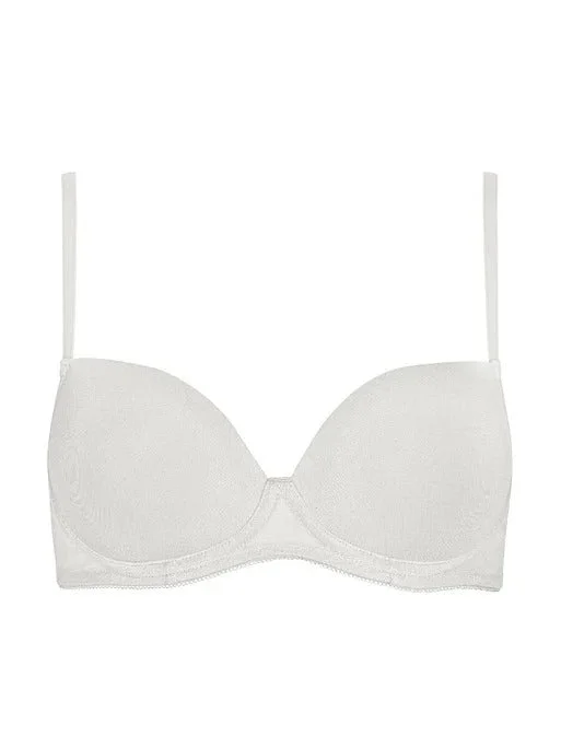 Royce Sophia Wirefree T-Shirt Bra Houndstooth Herringbone Solid