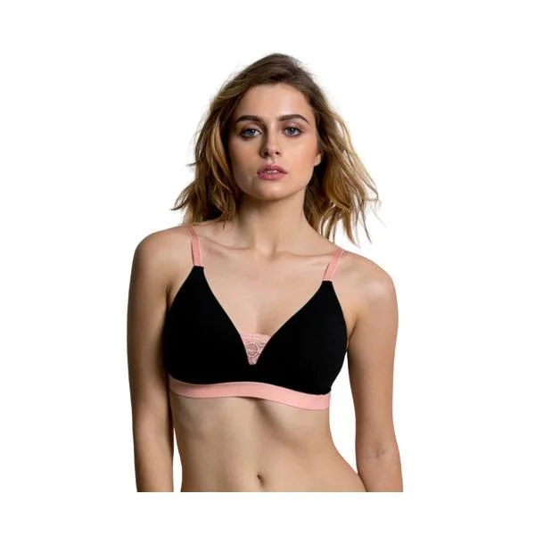 Splendid Triangle Cup T-Shirt Bra Welt Pockets Slit Pockets Flap Pockets