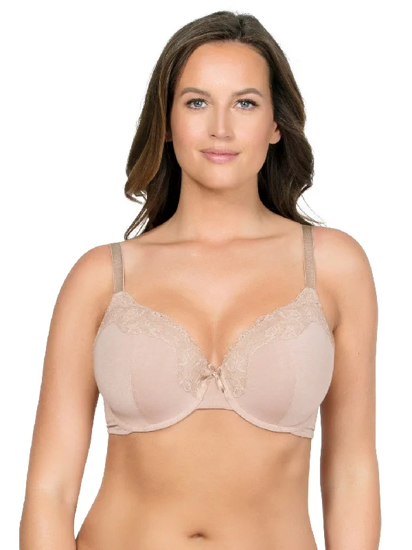 Tess T-Shirt Bra - Bare - P50212 Chenille Blend Fleece Blend Nylon Blend