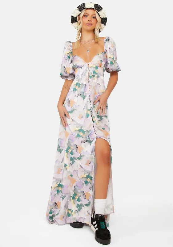 Megan Maxi Dress Comfortable Flowy Maxi Dress