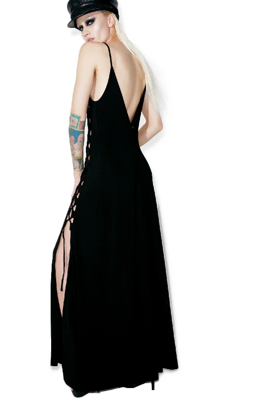 Side Eye Maxi Dress Chic Summer Maxi Dress