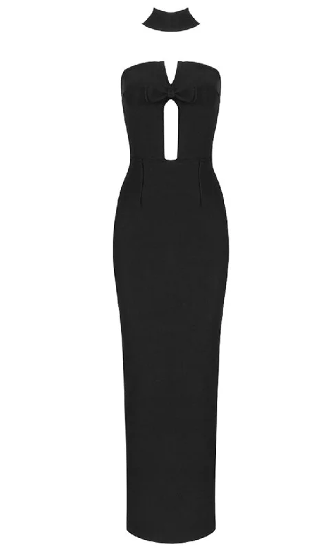 Trust Your Intuition <span><br>Black Bandage Fuchsia Pink Choker Bow Front Cut Out Open Criss Cross Back Strapless Tube Maxi Dress</span> Comfortable Cotton Maxi Dress Trust Your Intuition <span><br>Black Bandage Fuchsia Pink Choker Bow Front Cut Out Open Criss Cross Back Strapless Tube Maxi Dress</span> Comfortable Cotton Maxi Dress