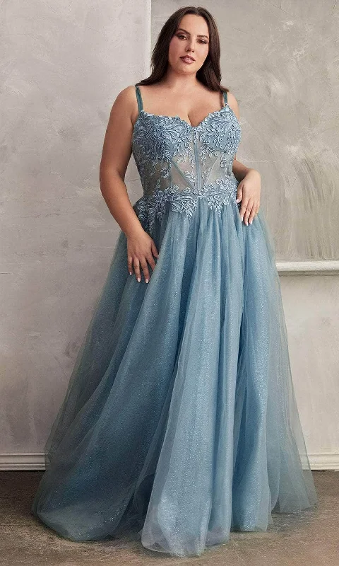 Cinderella Divine C150C - A-Line with Embroidery Prom Dress