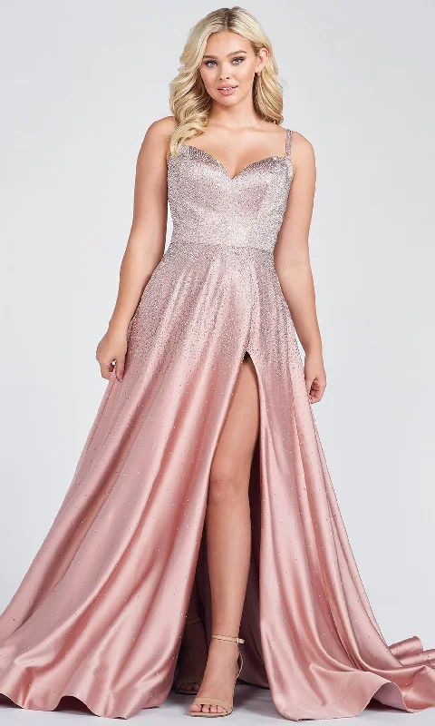 Ellie Wilde EW122015 - Crisscross Back Prom Gown