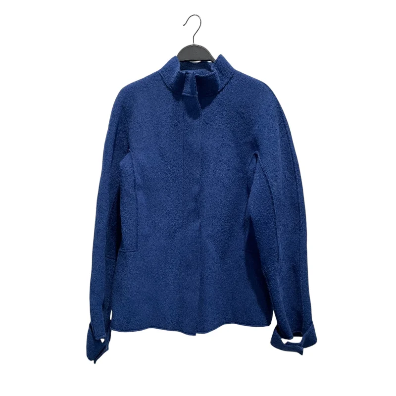 JIL SANDER/Blouson/38/BLU/Jil Sander "Blue" Jacket Belted Jacket Elasticated Jacket Padded Jacket