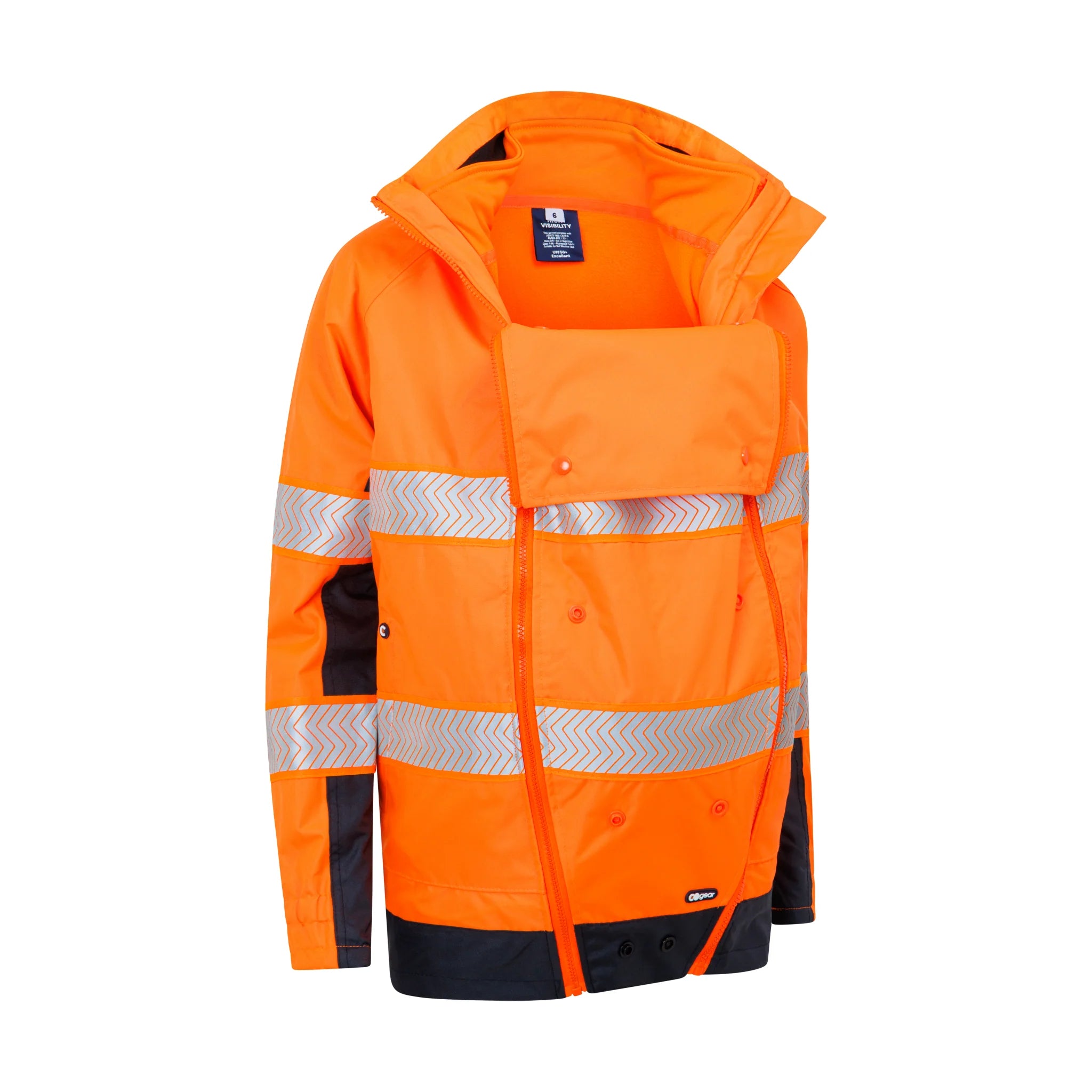 Maternity Hi Vis 4-in-1 Jacket Fleece Jacket Down Jacket Parka