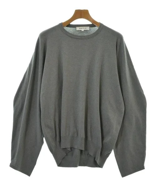 ENFOLD Sweaters Long Sweater Short Sweater Cropped Sweater