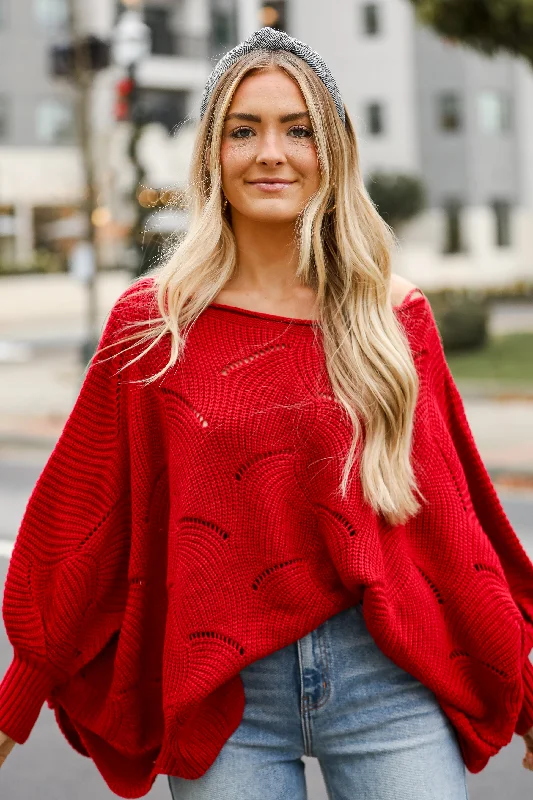 FINAL SALE - All Cozied Up Oversized Sweater Seamless Knitted Crochet