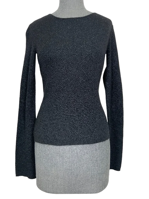 Chanel 04A Glitter Cashmere Sweater Size L Sweater Knitwear Pullover