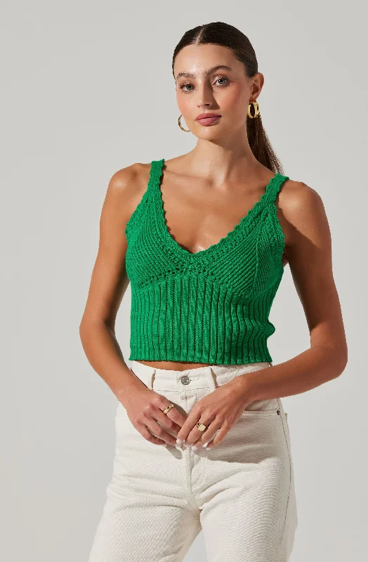 Darma V-Neck Sweater Tank Oversized Loose Flowy