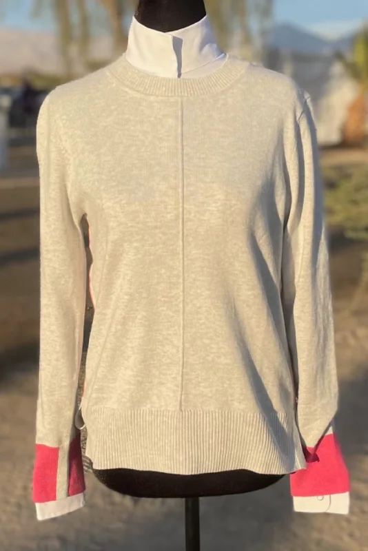 Essex Classics Luna Crew Neck Sweater - SALE! Long Sweater Short Sweater Cropped Sweater