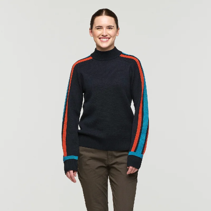 Libre Mock Sweater - Women's Stylish Fashionable Trendy