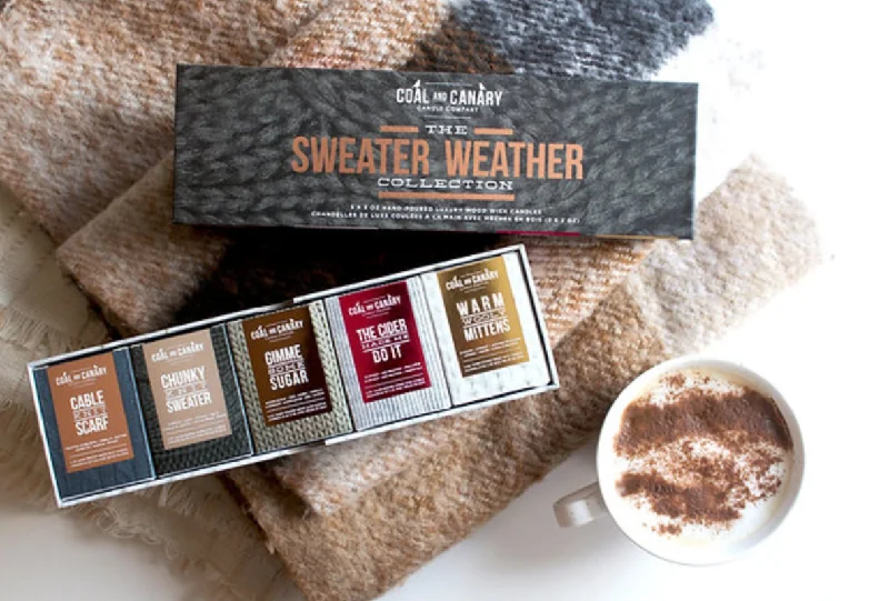 Sweater Weather Collection Box Set Boxy Sweater Fitted Sweater A-Line