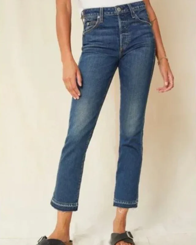 "Babe" Jeans Chic Dark-Wash Skinny Jeans