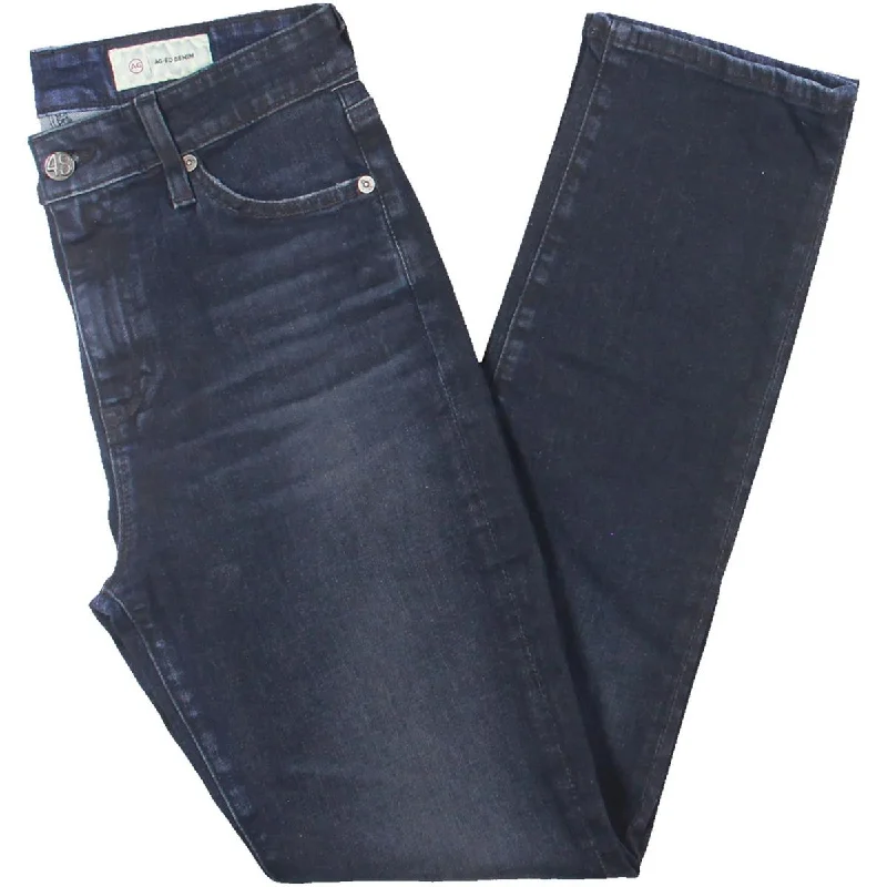 Womens High Rise Slim High-Waisted Jeans Trendy Paperbag Waist Jeans