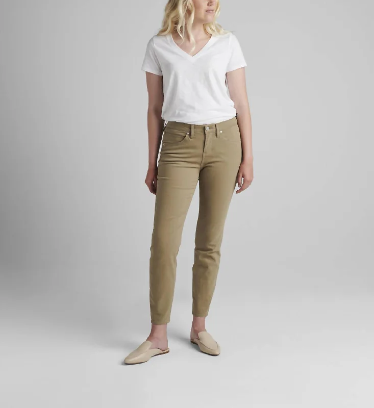 Cecilia Skinny Jean In Chinchilla Elegant High-Waisted Flared Jeans