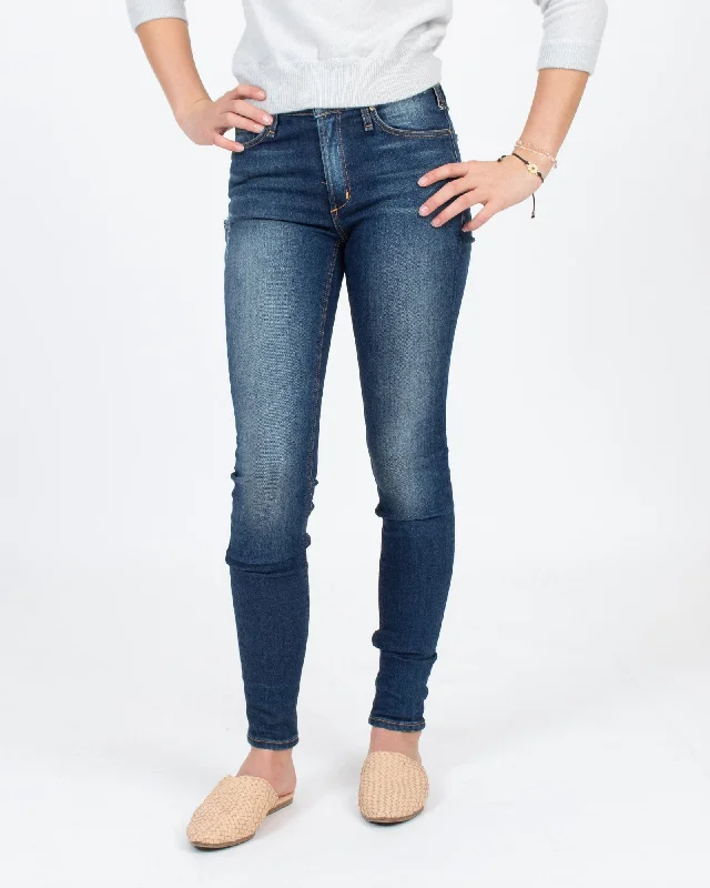 Distressed Skinny Jeans Elegant Skinny Leg Jeans