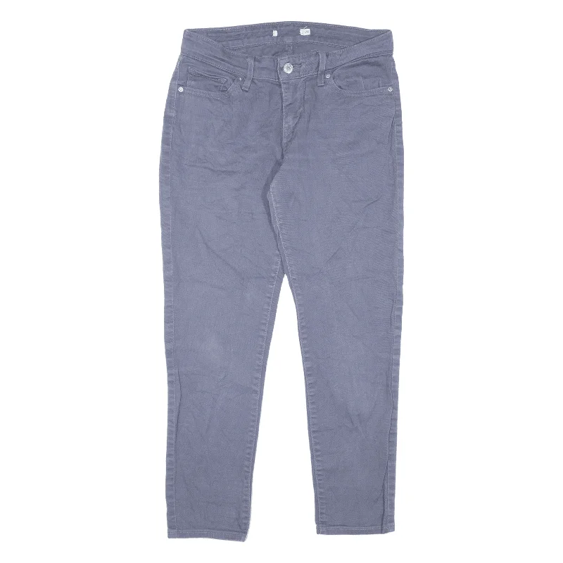 LEVI'S Womens Jeans Blue Slim Skinny W26 L25 Comfortable Low-Rise Jeans