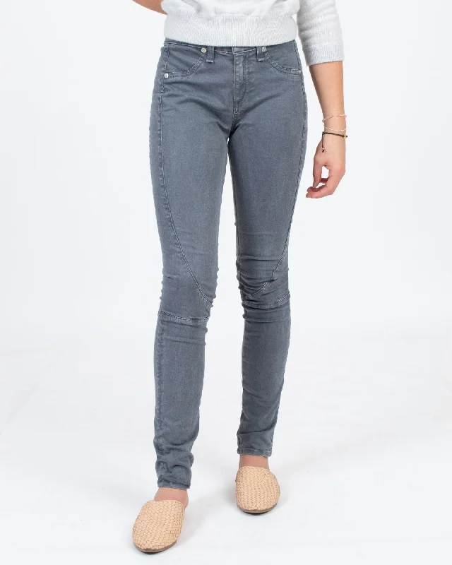 Moto Style Skinny Jeans Trendy Plus Size Jeans