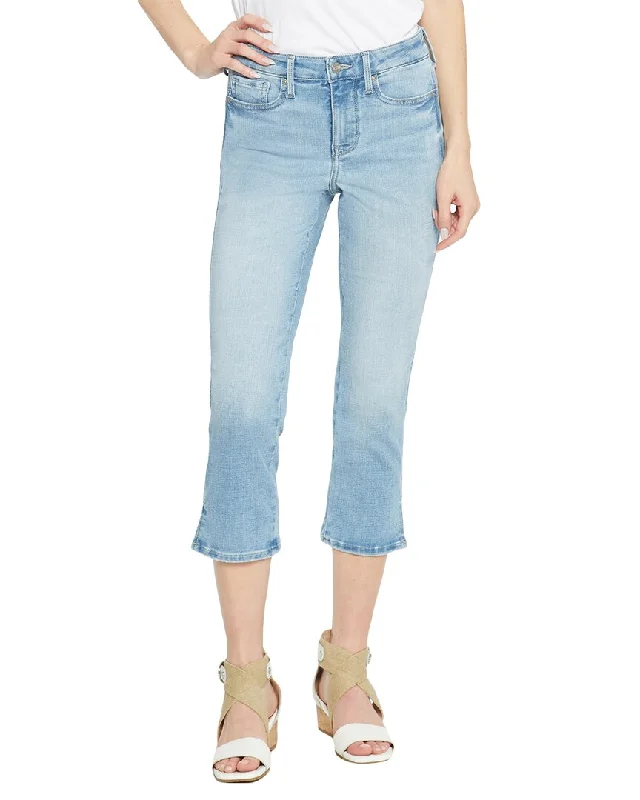 NYDJ Petite Chloe Capri Easley Jean Fashionable Mom Jeans