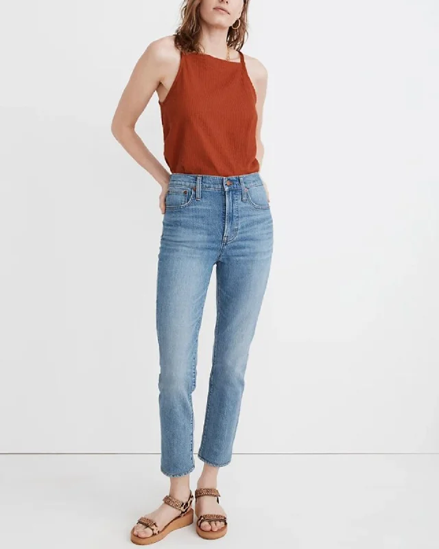 "The Perfect Vintage" Crop Jean Elegant Skinny Leg Jeans