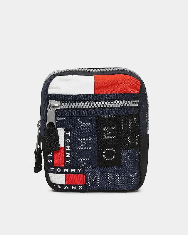 Tommy Jeans Heritage Reporter Side Bag Corporate Cozy Tencel Blend Denim Jeans