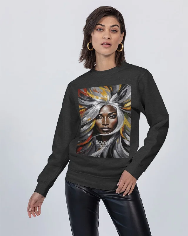 Black Sister Collection [Part 1 ] Unisex Premium Crewneck Sweatshirt | Lane Seven Graphic Hoodie Design Print
