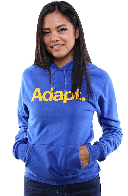 CTA (Women's Royal Hoody) Hoodie with Side Slits Relaxed Casual